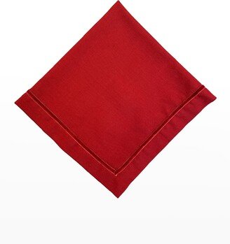 Velvet Trim Ruby Napkin