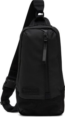 Black Slick Sling Bag