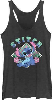 Lilo Stitch Diamond Women's Racerback Tank Top