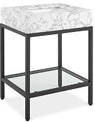 Kingsley 26 Faux Marble Bathroom Vanity