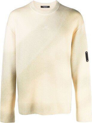 Gradient-Effect Wool Jumper