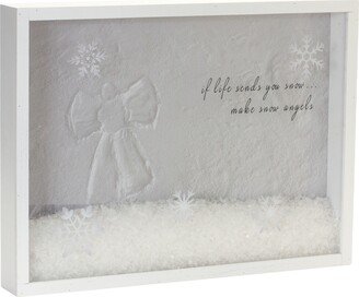 Snow Angel Shadow Box 15.75