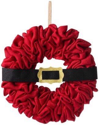 Christmas Belt Fabric Wreath, 18