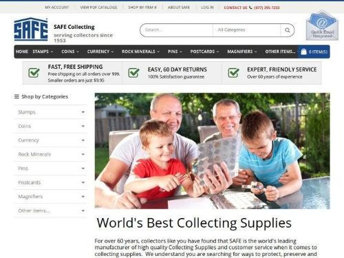 Safe Collecting Supplies Promo Codes & Coupons