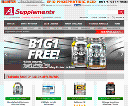 A1Supplements Promo Codes & Coupons
