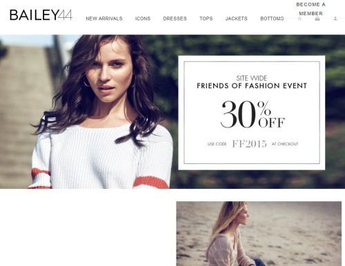 Bailey 44 Promo Codes & Coupons
