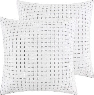 Home Etrada 2-Piece Sham Set, European