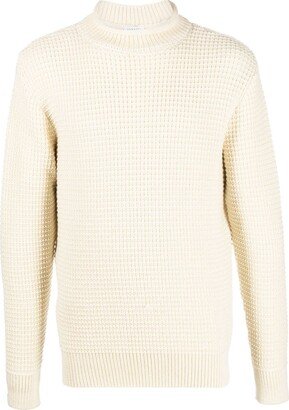 Crew-Neck Long-Sleeve Jumper-AG