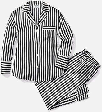 Petite Plume™ women's striped pajama set