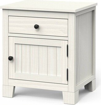 Rockport Nightstand - Eggshell