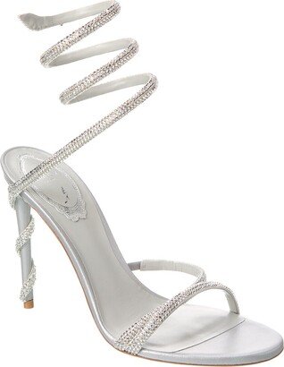 Margot Satin & Leather Sandal