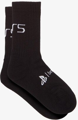 Logo-jacquard Cotton-blend Socks-AC