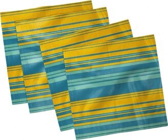 Contrast Lines Set of 4 Napkins, 18 x 18