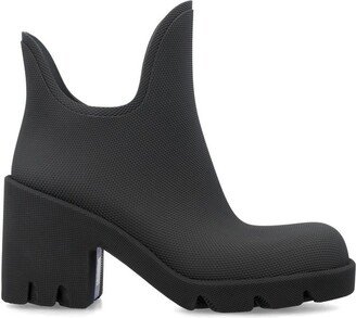 Marsh Round-Toe Ankle Rain Boots