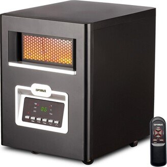 Optimus Infrared Quartz Heater with Remote & Led Display