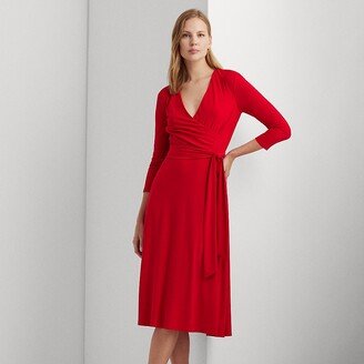 Ralph Lauren Surplice Jersey Dress