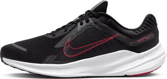 Men's Quest 5 Road Running Shoes in Black-AA