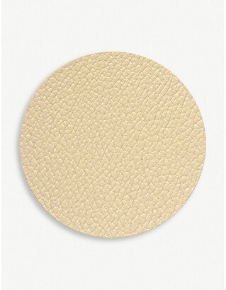 Lind Dna Circle Leather Glass mat 10cm