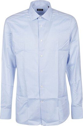 Buttoned Long-Sleeved Shirt-AO