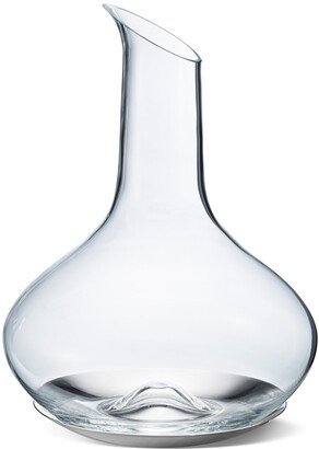 Sky Wine Carafe Glass w/ Stainless Steel Coaster