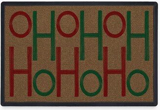 Hohoho Red & Green Doormat