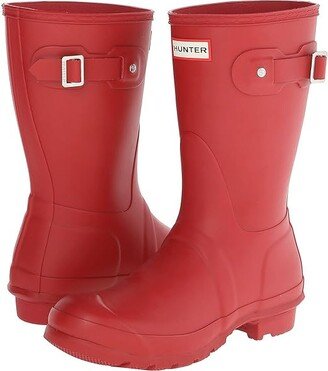 Short (Military Red) Women's Rain Boots