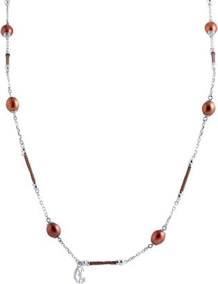 Stainless Steel Pearl Necklace