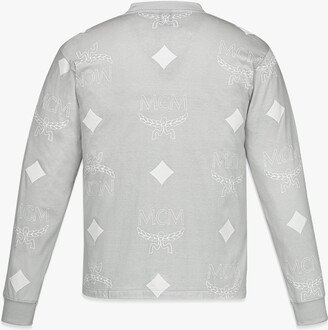 PHENOMENON+MCM Monogram Print Long Sleeve T-Shirt