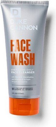 Duke Cannon Supply Co. Duke Cannon Energizing Face Wash - Every Day Face Wash with Menthol and Vitamin C for Men - 6 fl. oz