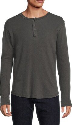 Sun Faded Thermal Henley