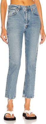 Jolene High Rise Vintage Slim in Blue-AA