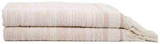 Set Of 2 Collection Maine Traditional Bath Sheets