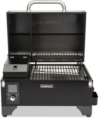 Portable Wood Pellet Grill - Black/stainless