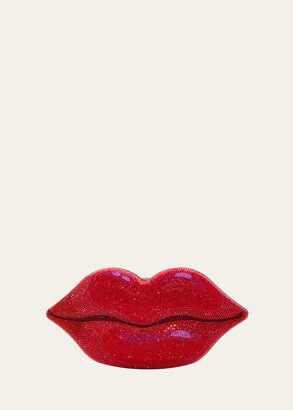 Hot Lips Crystal Clutch Bag-AA