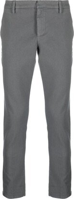 Tapered-Leg Chino Trousers-AM