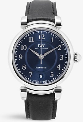 Womens Blue IW458312 Da Vinci Stainless Steel Automatic Watch