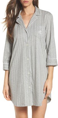 Cotton Jersey Sleep Shirt-AA