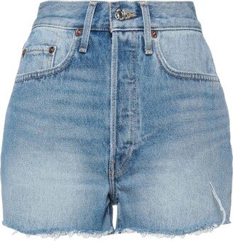 Denim Shorts Blue-AO