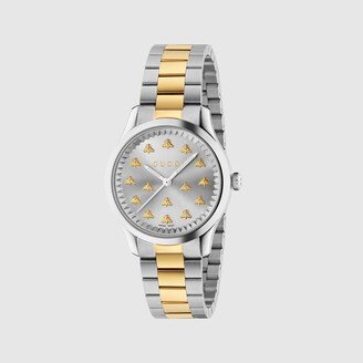 G-Timeless watch with bees, 32 mm-AF
