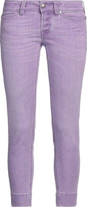 JACOB COHЁN Denim Cropped Light Purple