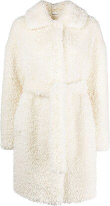 Perform faux-shearling coat-AA