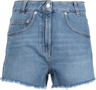 Cotton Denim Shorts-AB