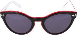 Cat-Eye Frame Sunglasses-AL