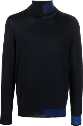 Wool Turtle Neck Sweater-AB