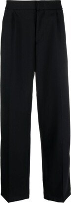 Bonsai Pressed-Crease Straight-Leg Trousers