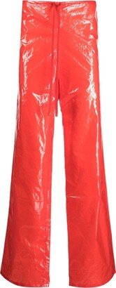 Polished Wide-Leg Trousers