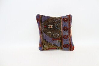 Body Pillow, Throw Pillow Covers, Kilim Purple Cushion Case, Rug Cover, Sofa Aztec 2471