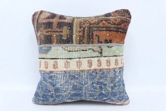 Pillow Covers, Kilim Pillows, Personalized Pillow, Blue Cushion Case, Rug Gifts Cover, 10421