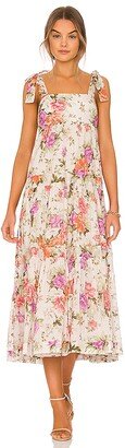 Pattie Tie Shoulder Dress