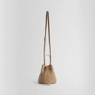 Woman Beige Top Handle Bags